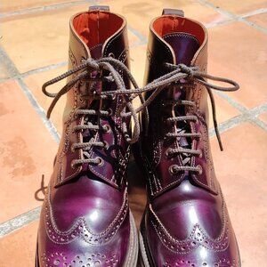 Tricker's Stephy Women's Boots in a *Rare* Royal PURPLE w/ Dainite Soles ENGLAND